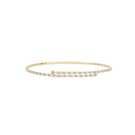Baguette CZ Choker Gold Plated, Cubic Zirconia