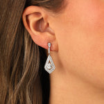 Weekend Ritual-Diamond Teardrop Earrings-Earrings-Blue Ruby Jewellery-Vancouver Canada