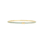 1 Coil Crystal Cuff Gold Plated, Pacific Opal Crystal