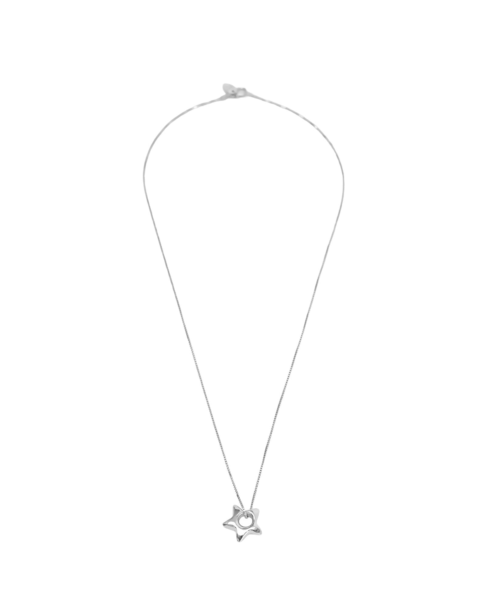 Star Charm Necklace Sterling Silver
