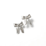 Ruby Studs Sterling Silver