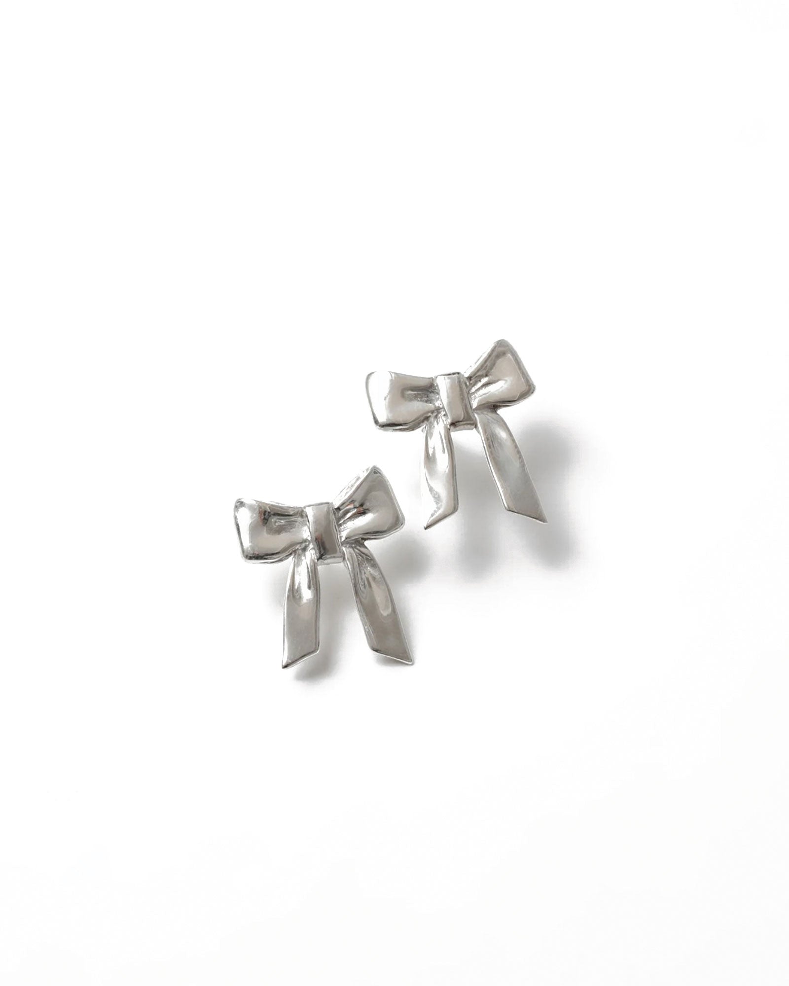 Ruby Studs Sterling Silver