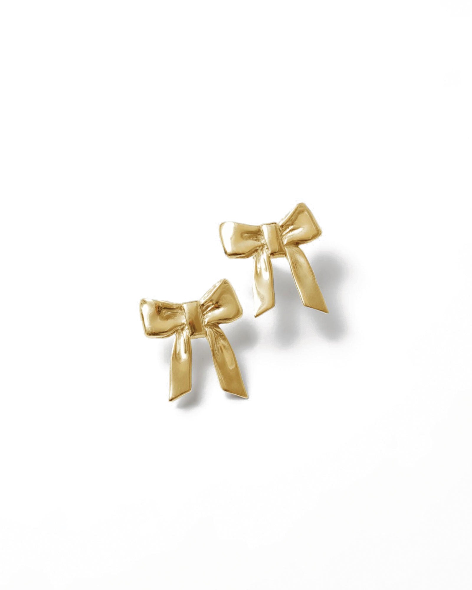 Ruby Studs 14k Gold Plated