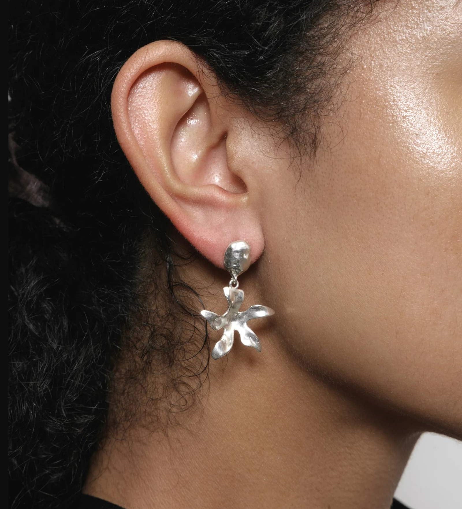 Wolf Circus-Demi Earrings-Earrings-Sterling Silver-Blue Ruby Jewellery-Vancouver Canada