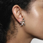 Wolf Circus-Lilah Earrings-Earrings-Sterling Silver-Blue Ruby Jewellery-Vancouver Canada