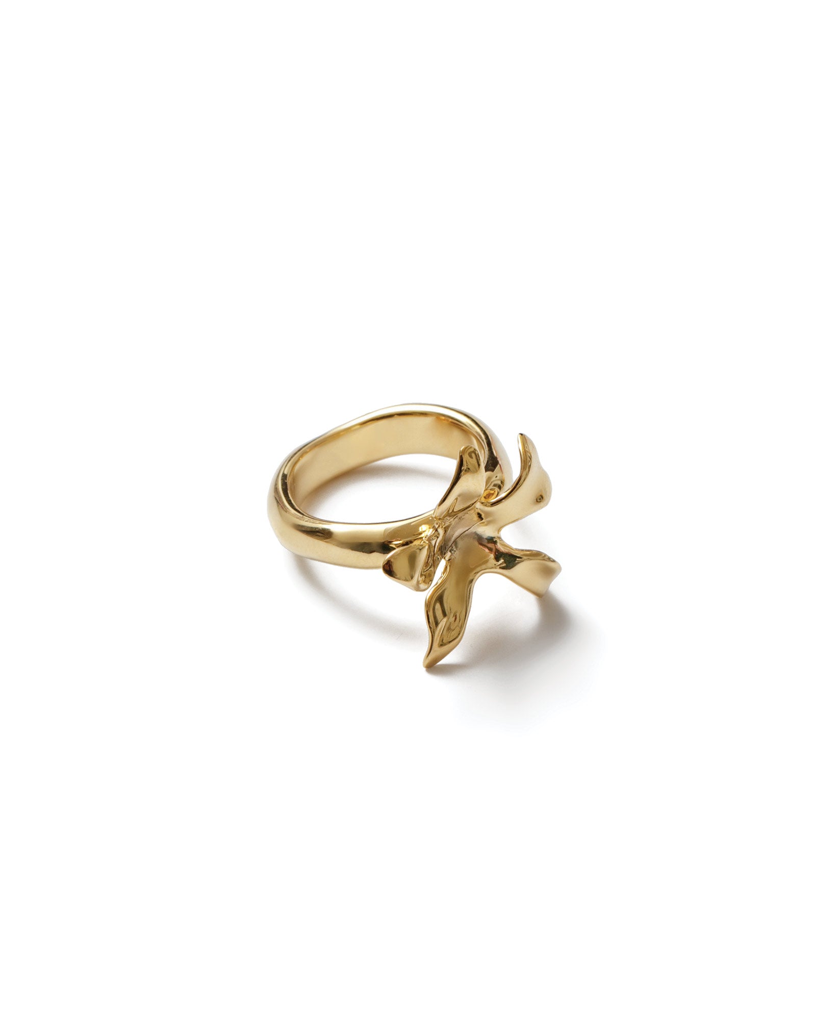 Lilah Ring 14k Gold Plated / 7