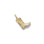 Mini  Cowboy Charm 14k Gold Plated
