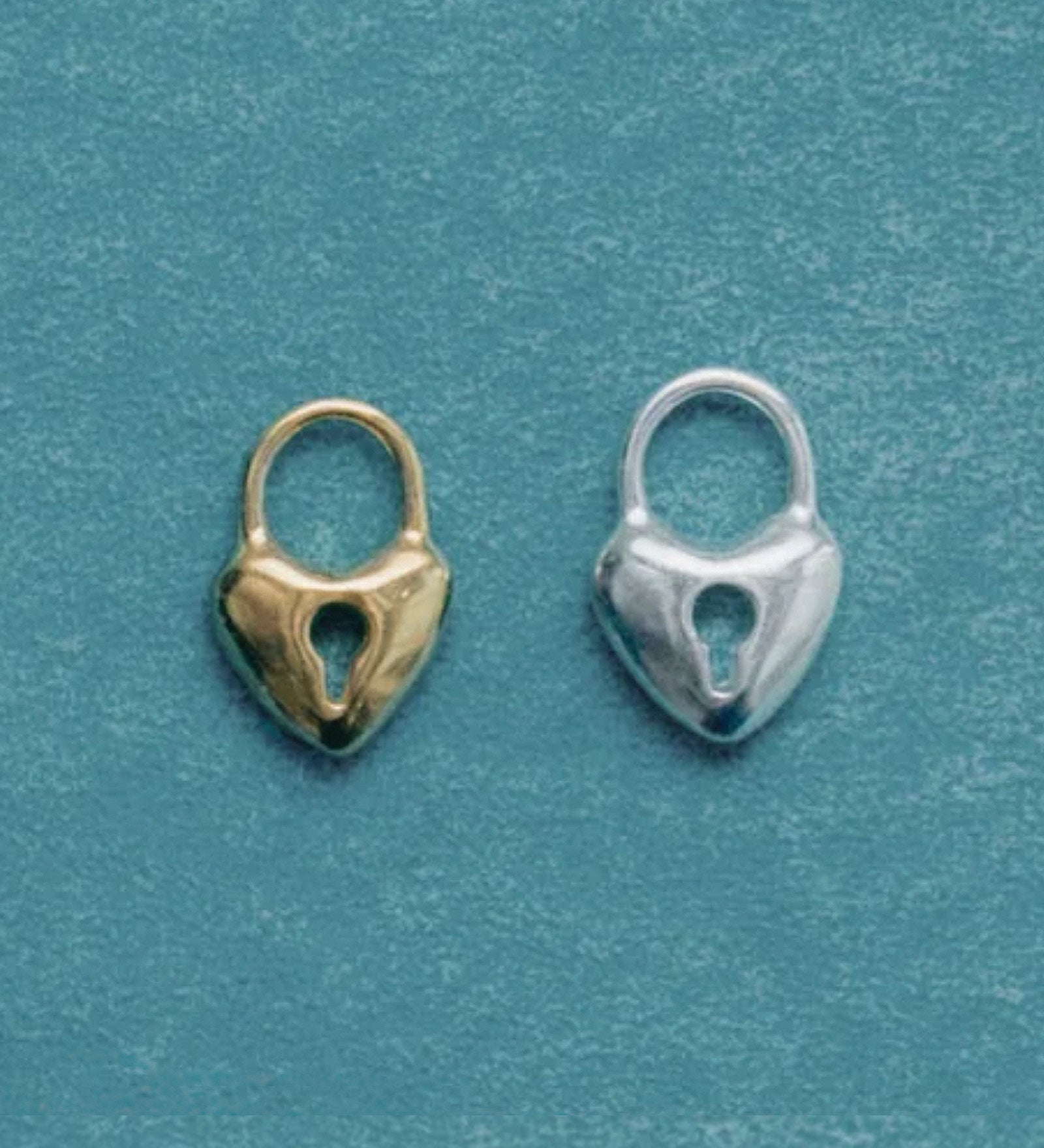 Wolf Circus-Mini Heartlock Charm-Necklaces-Blue Ruby Jewellery-Vancouver Canada