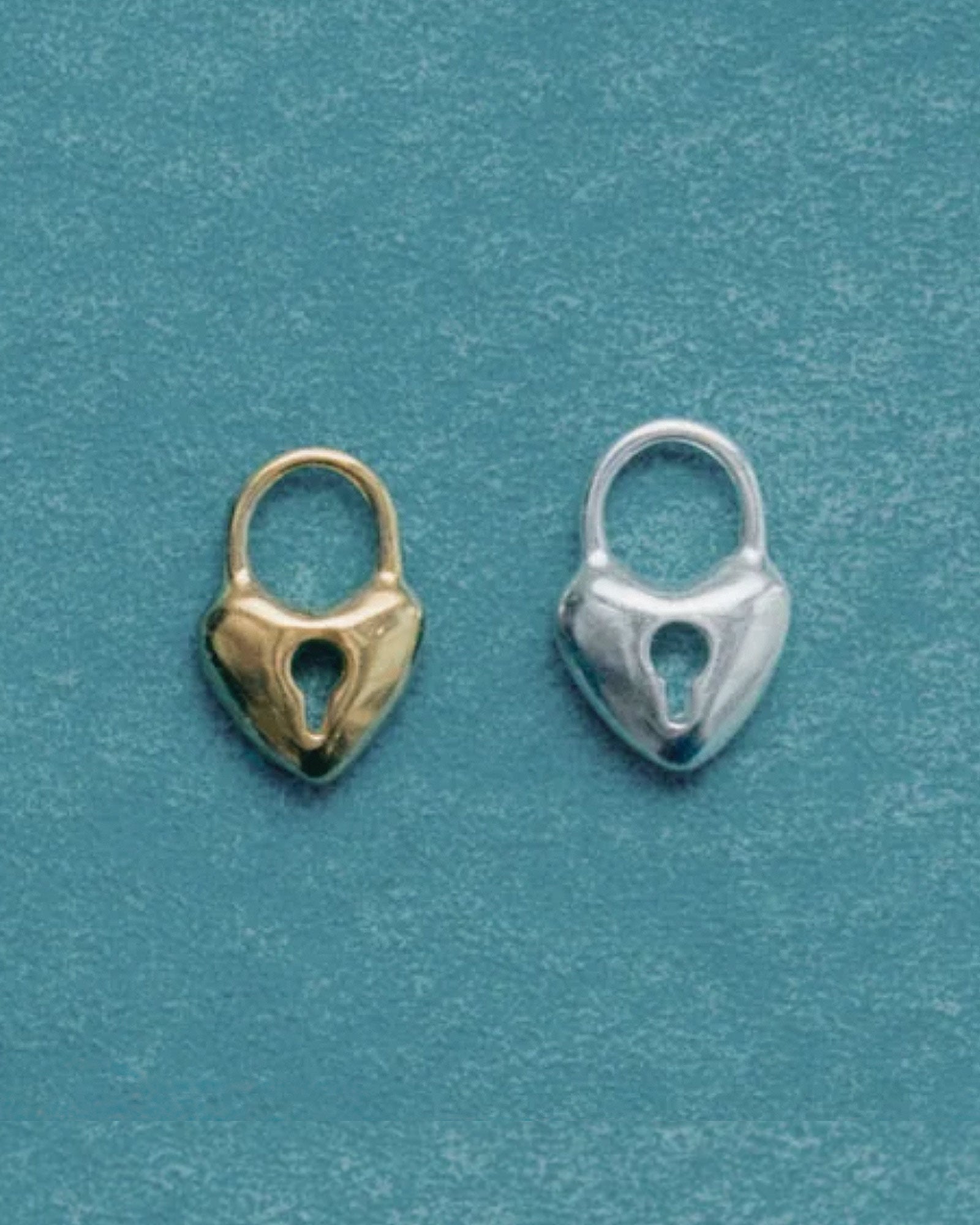 Wolf Circus-Mini Heartlock Charm-Necklaces-Blue Ruby Jewellery-Vancouver Canada