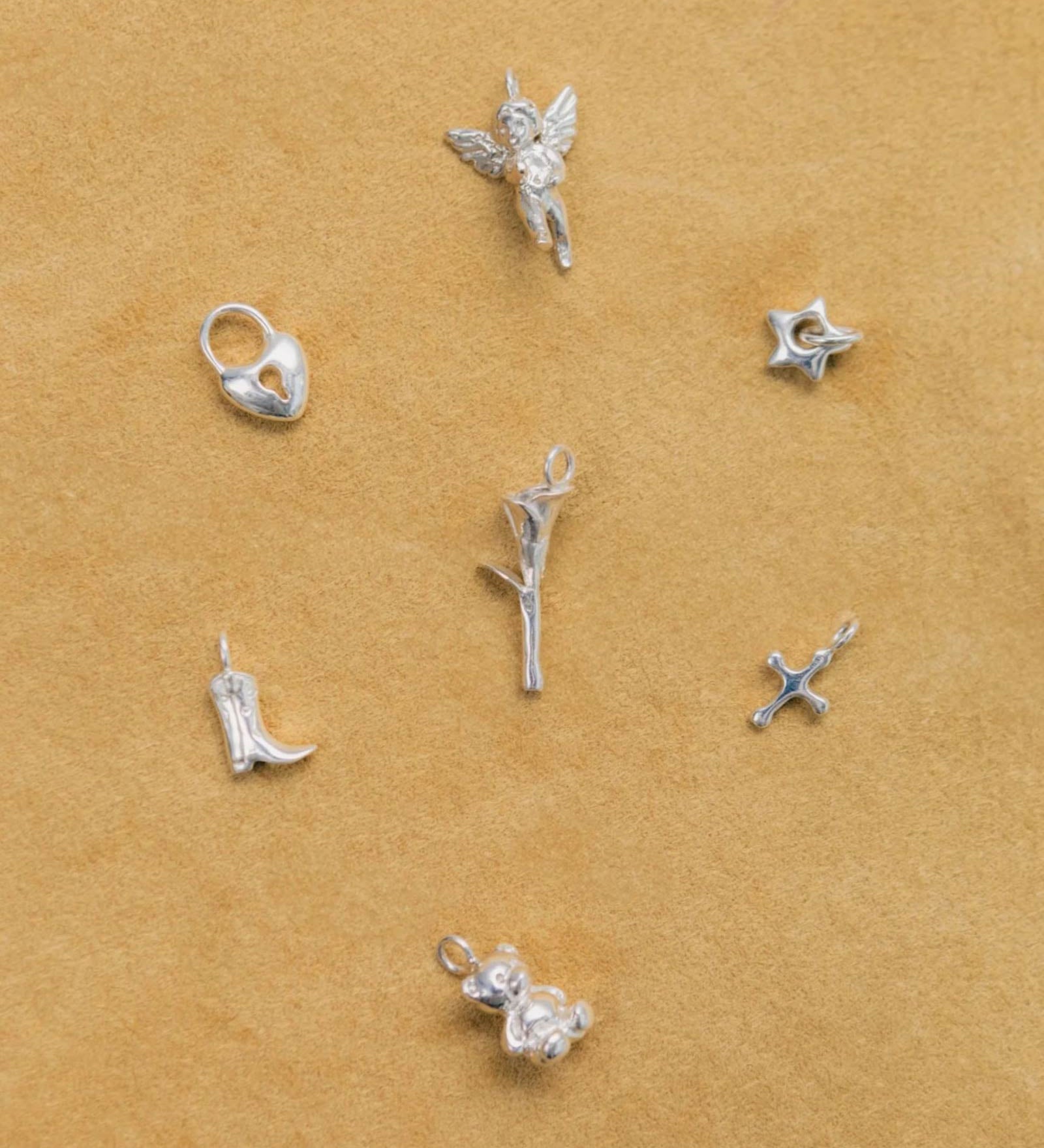 Wolf Circus-Mini Cross Charm-Necklaces-Blue Ruby Jewellery-Vancouver Canada