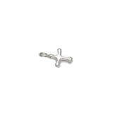 Mini Cross Charm Sterling Silver