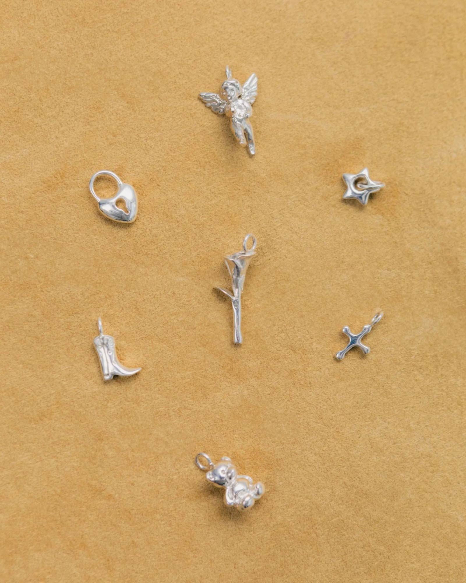 Wolf Circus-Mini Cherub Charm-Necklaces-Blue Ruby Jewellery-Vancouver Canada