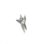 Mini Cherub Charm Sterling Silver