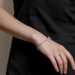 Heartlock Bracelet Sterling Silver