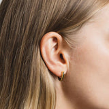 Ingrid Hoops 14k Gold Plated