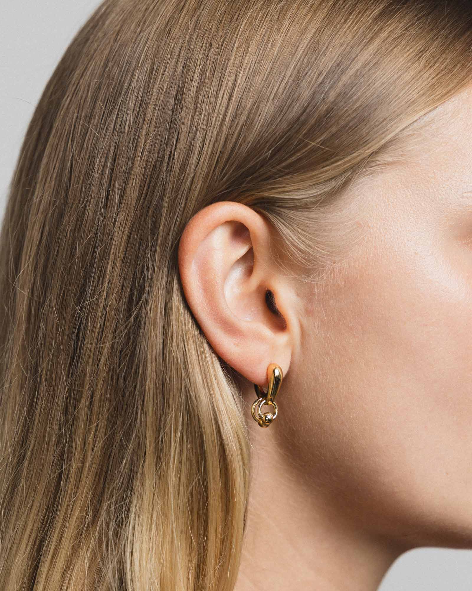 Fae Hoops 14k Gold Plated