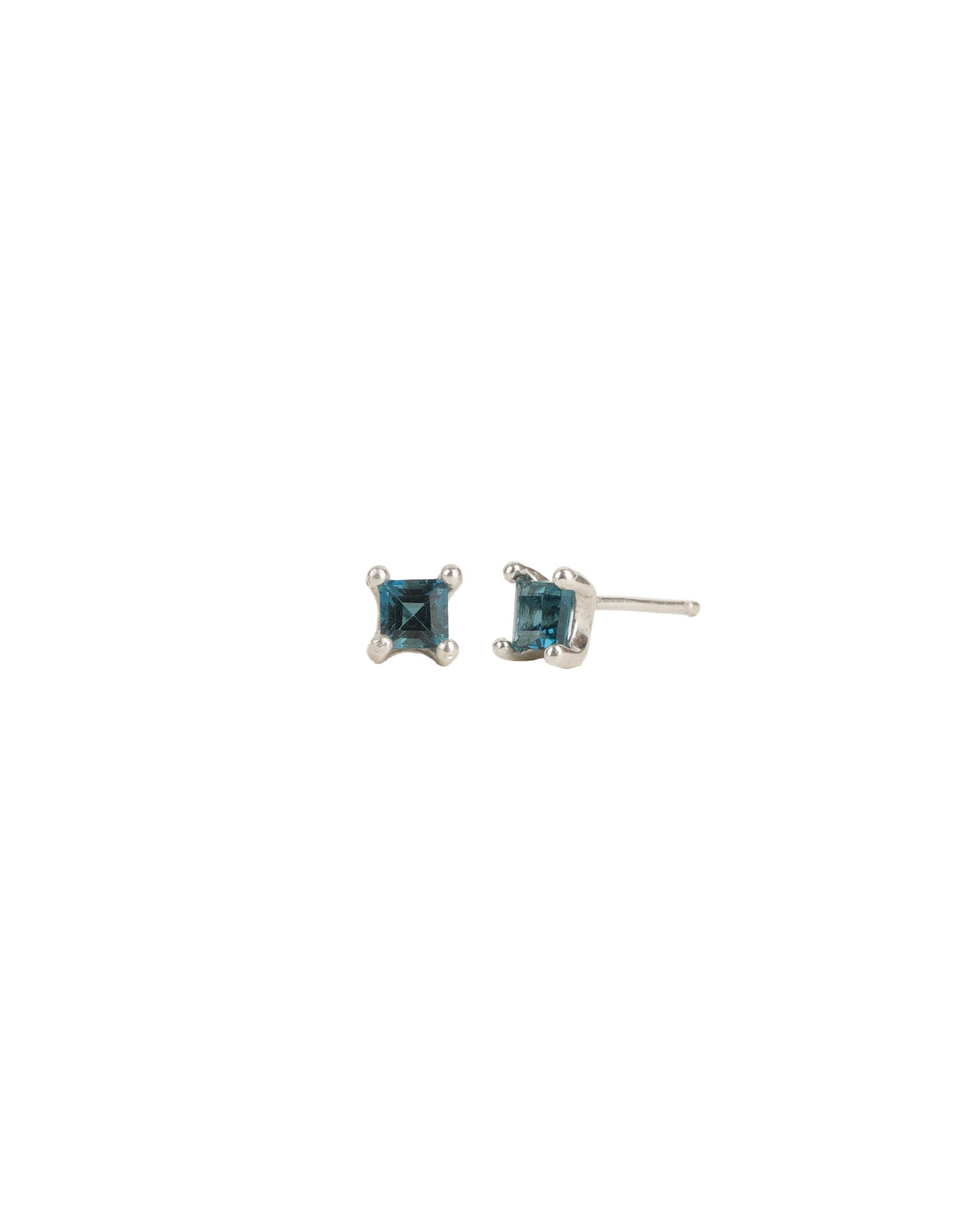 Wolf Circus-Josie Studs-Earrings-Blue Ruby Jewellery-Vancouver Canada