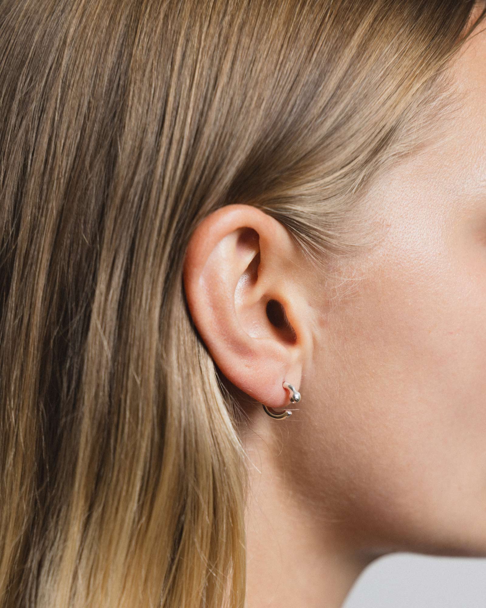 Lo Hoops Sterling Silver