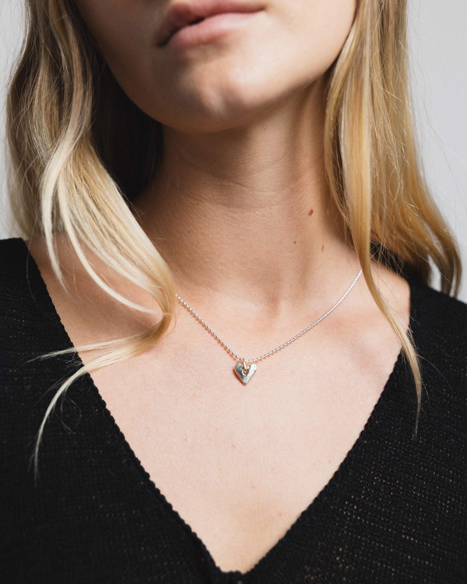 Petra Necklace Sterling Silver