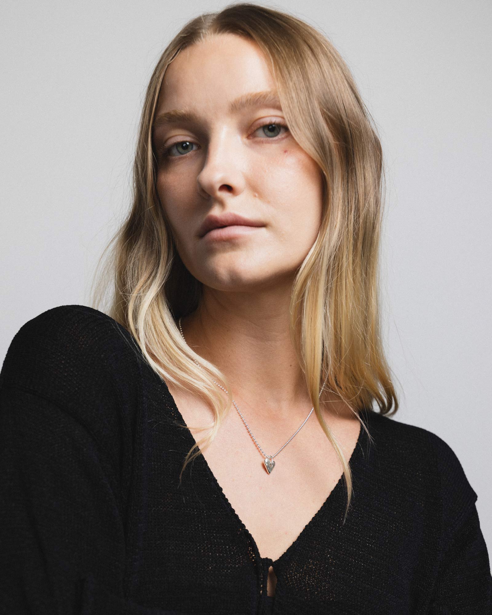 Petra Necklace Sterling Silver