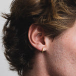 Small Huggie Hoops 14k Gold Plated