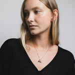 Bunny Charm Necklace 14k Gold Plated