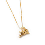 Bunny Charm Necklace 14k Gold Plated