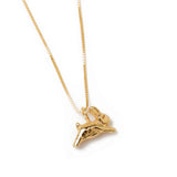 Bunny Charm Necklace 14k Gold Plated