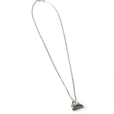 Bunny Charm Necklace Sterling Silver