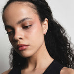 Small Rowan Hoops Sterling Silver