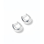 Gemma Huggies Sterling Silver