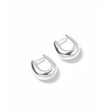 Gemma Huggies Sterling Silver