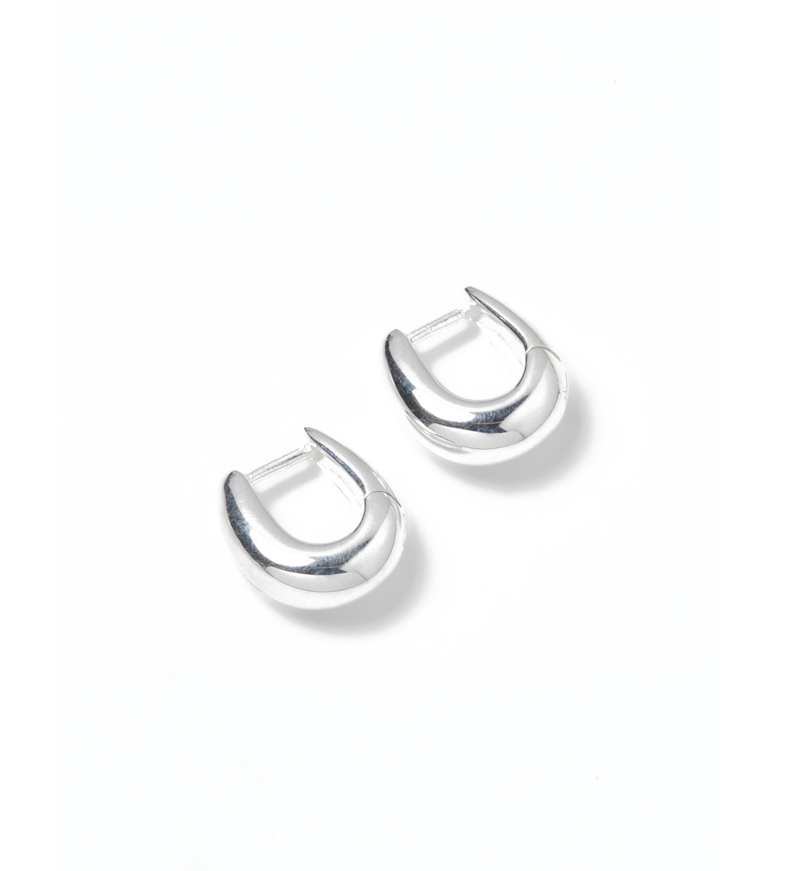 Gemma Huggies Sterling Silver
