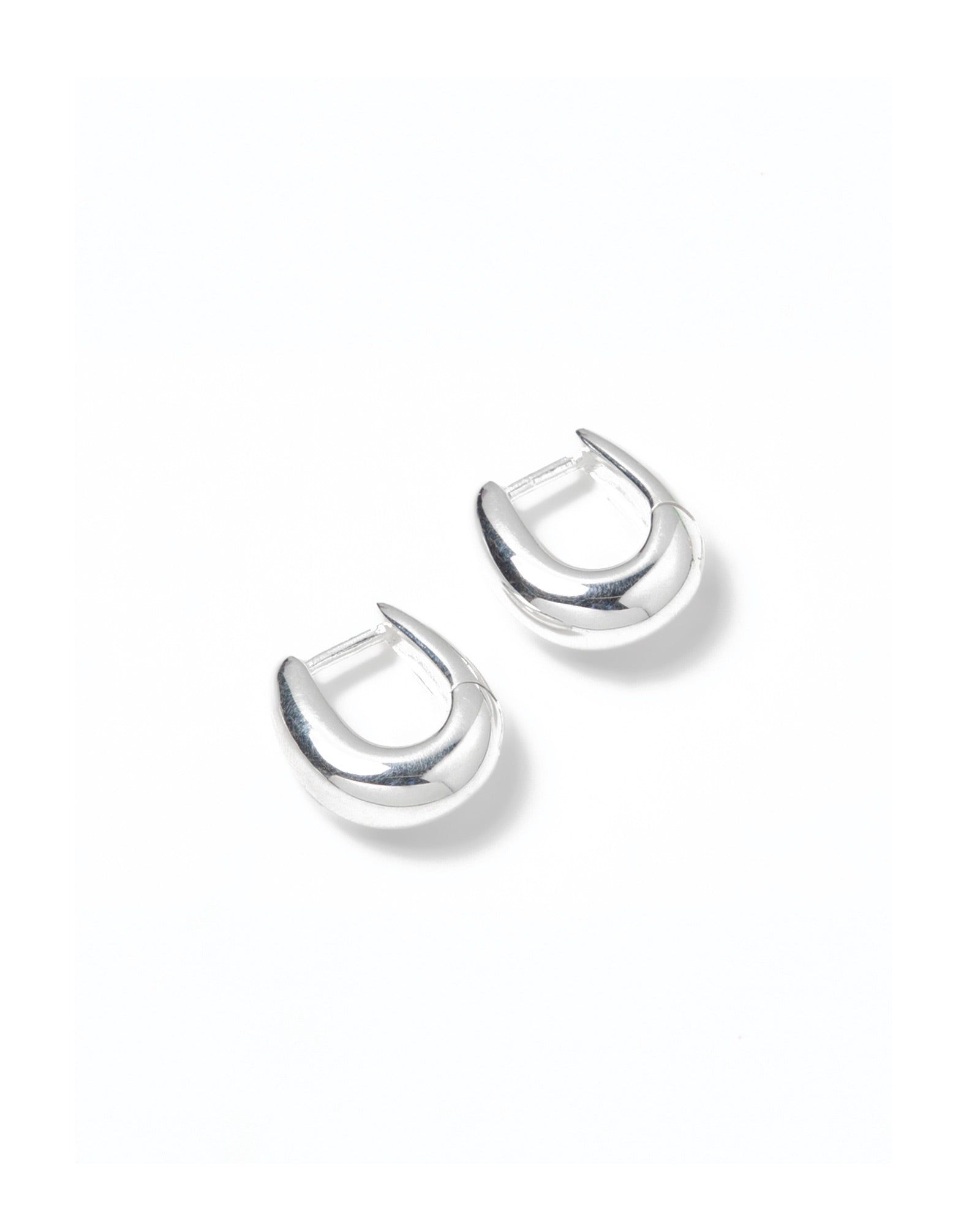 Gemma Huggies Sterling Silver