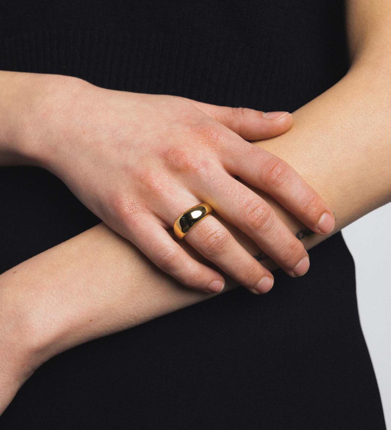 Forma Ring 14k Gold Plated / 5