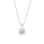 Wolf Circus-Freya Necklace-Necklaces-Sterling Silver, Seafoam Amethyst-Blue Ruby Jewellery-Vancouver Canada