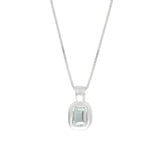 Wolf Circus-Freya Necklace-Necklaces-Sterling Silver, Seafoam Amethyst-Blue Ruby Jewellery-Vancouver Canada