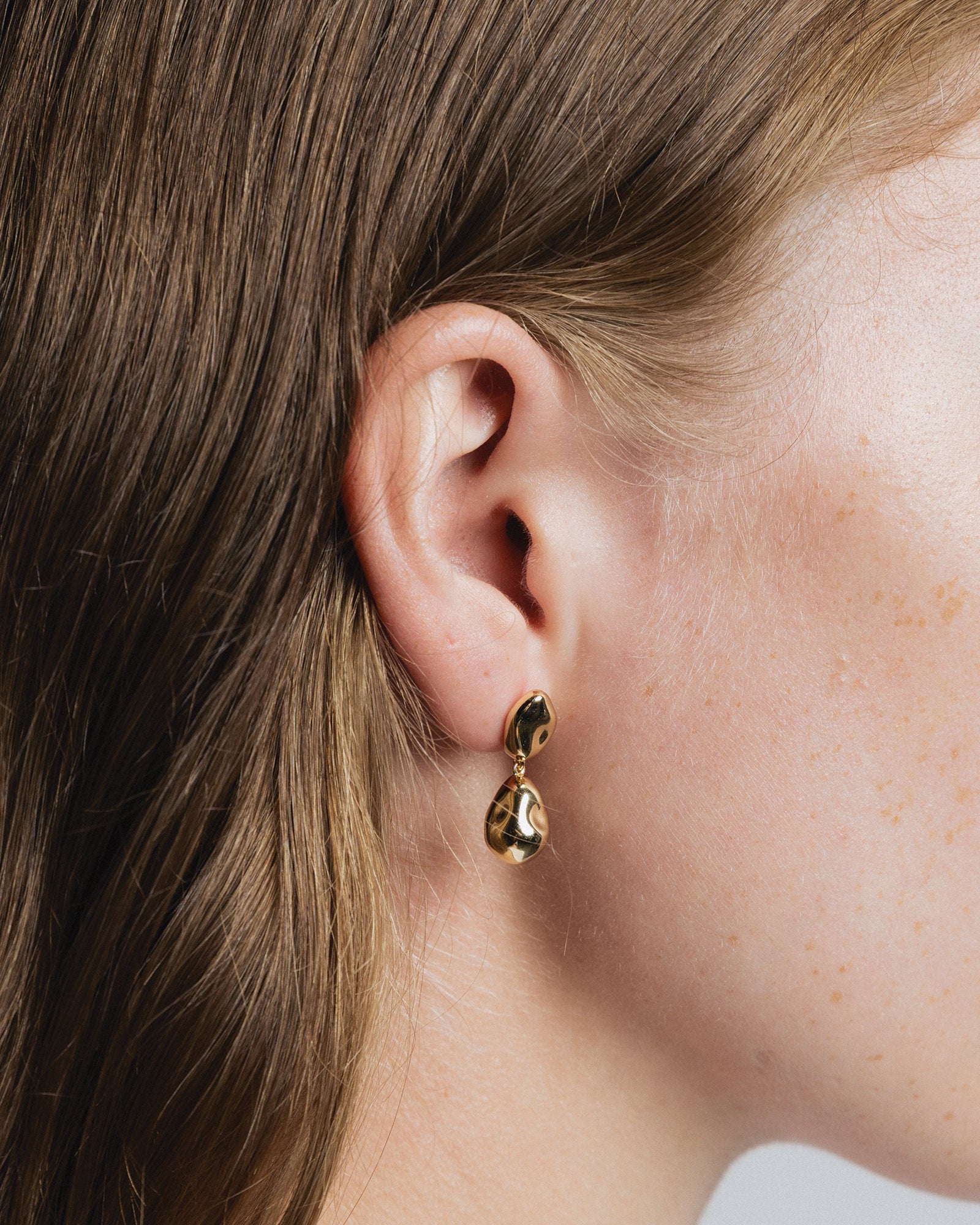 Pinto Earrings 14k Gold Plated