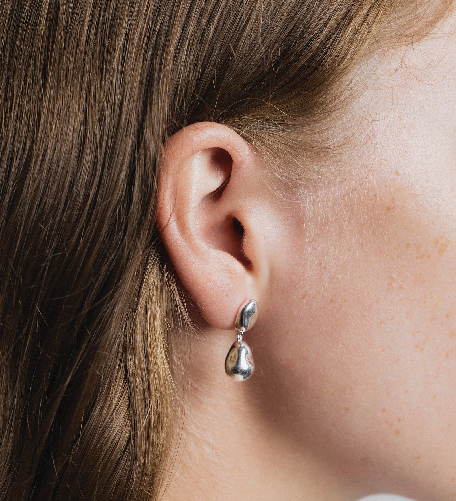 Pinto Earrings Sterling Silver