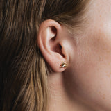 Bunny Stud Earring 14k Gold Plated