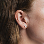 Bunny Stud Earring Sterling Silver