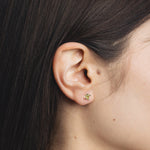 Joise Stud Sterling Silver, Peridot