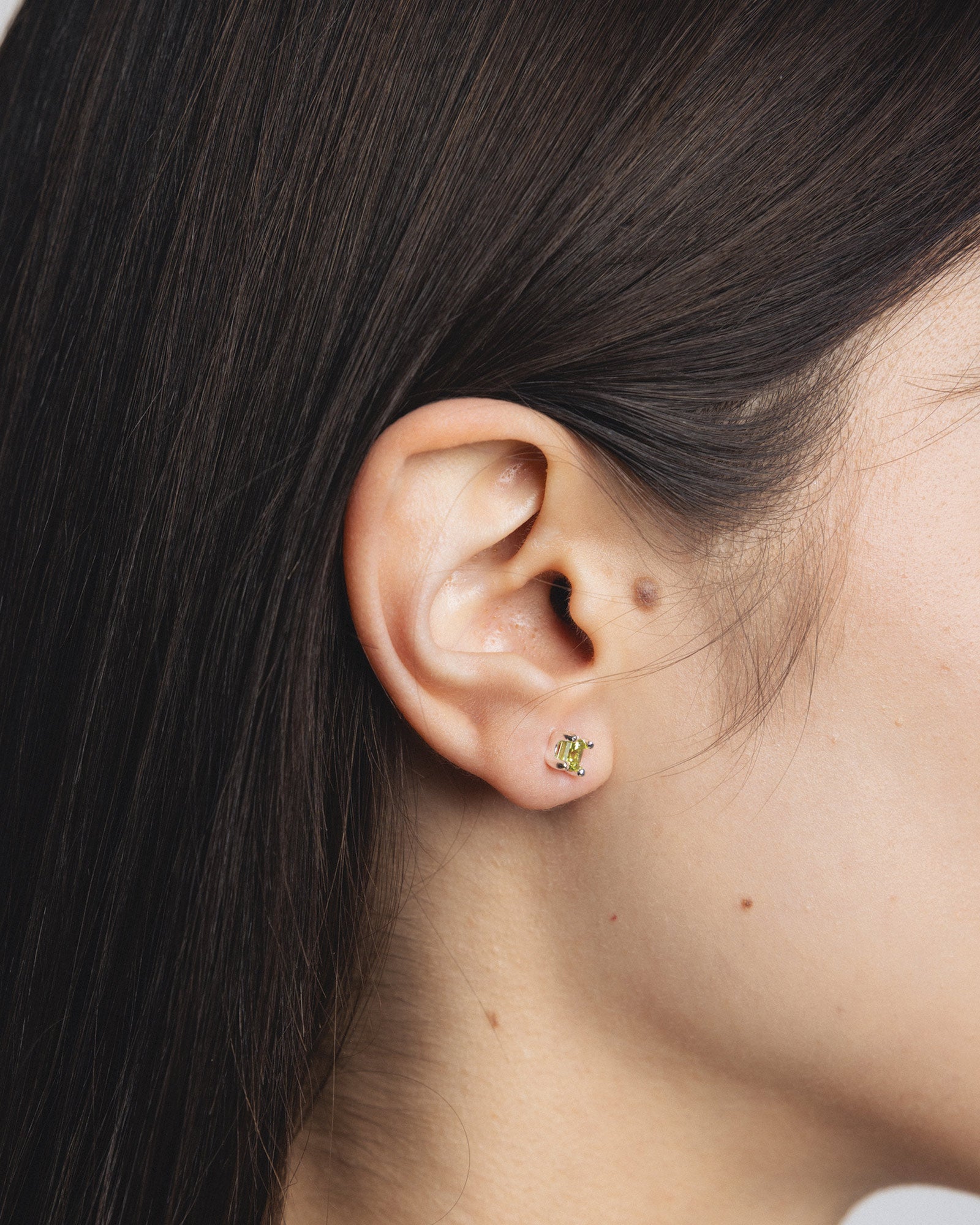 Joise Stud Sterling Silver, Peridot