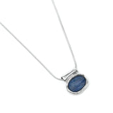 Wolf Circus-Imogen Necklace-Necklaces-Sterling Silver, Kyanite-Blue Ruby Jewellery-Vancouver Canada