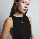 Imogen Necklace Sterling Silver, Sunstone