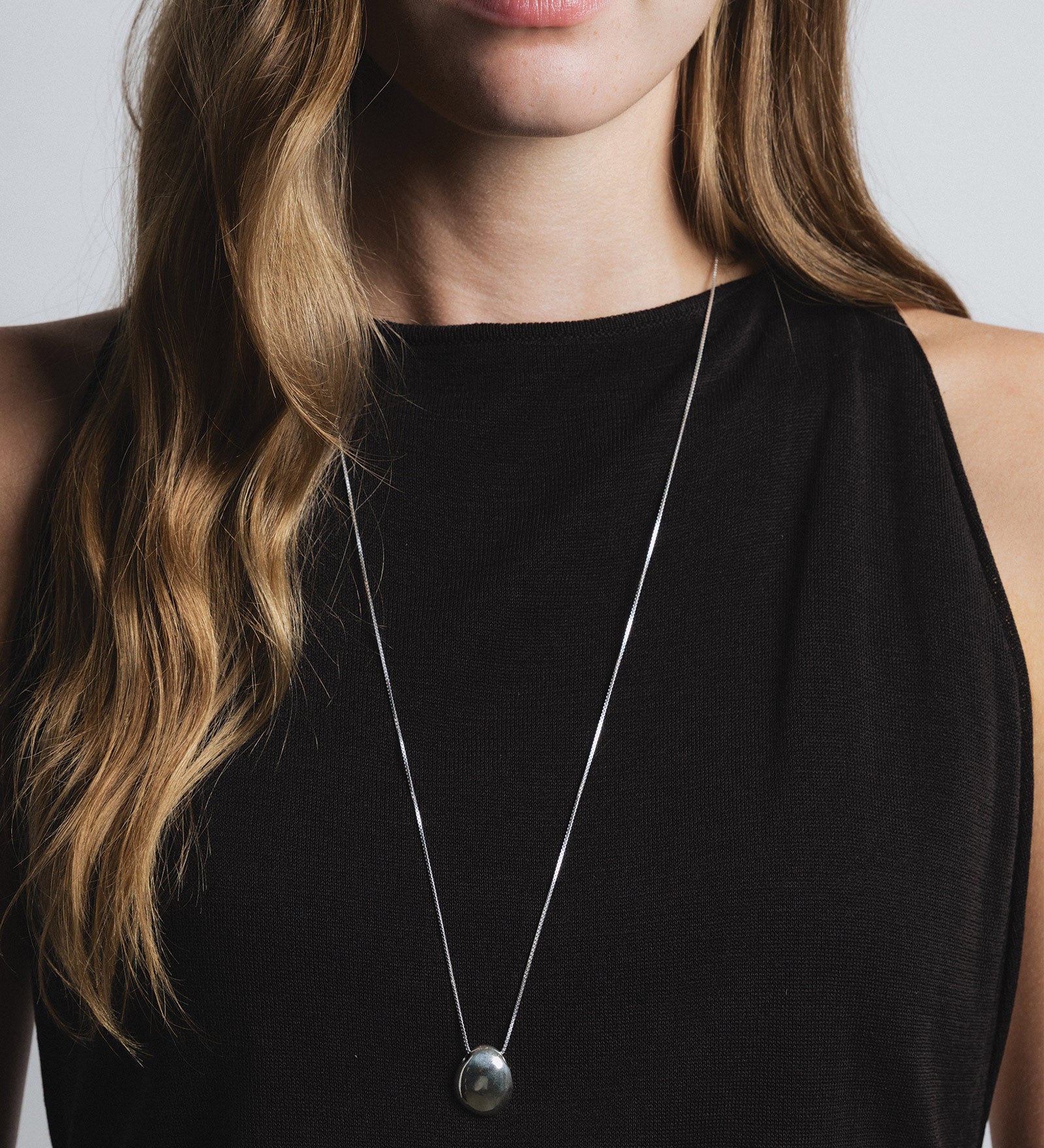 Naya Necklace in 30" Sterling Silver