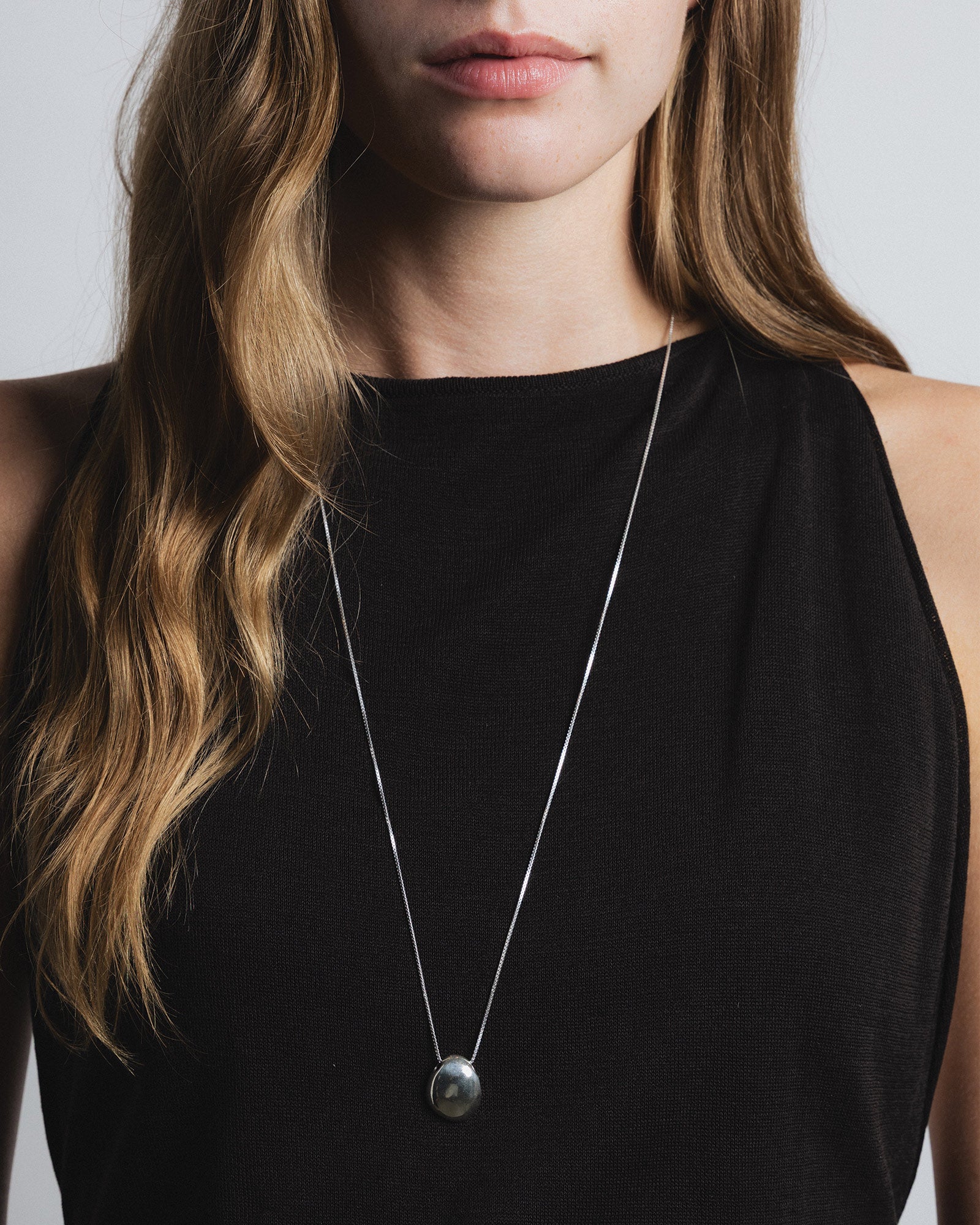 Naya Necklace in 30" Sterling Silver