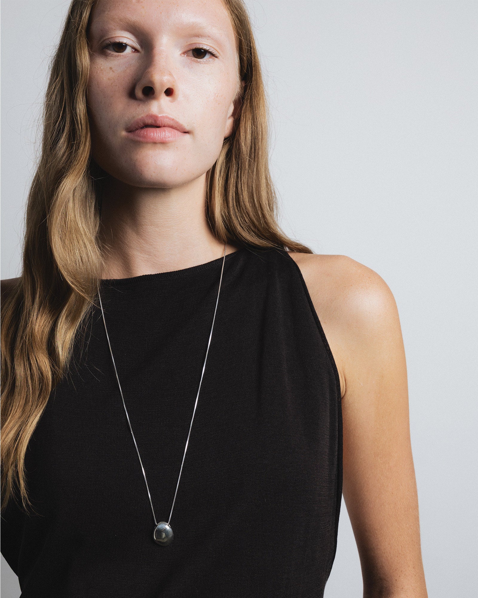 Naya Necklace in 30" Sterling Silver