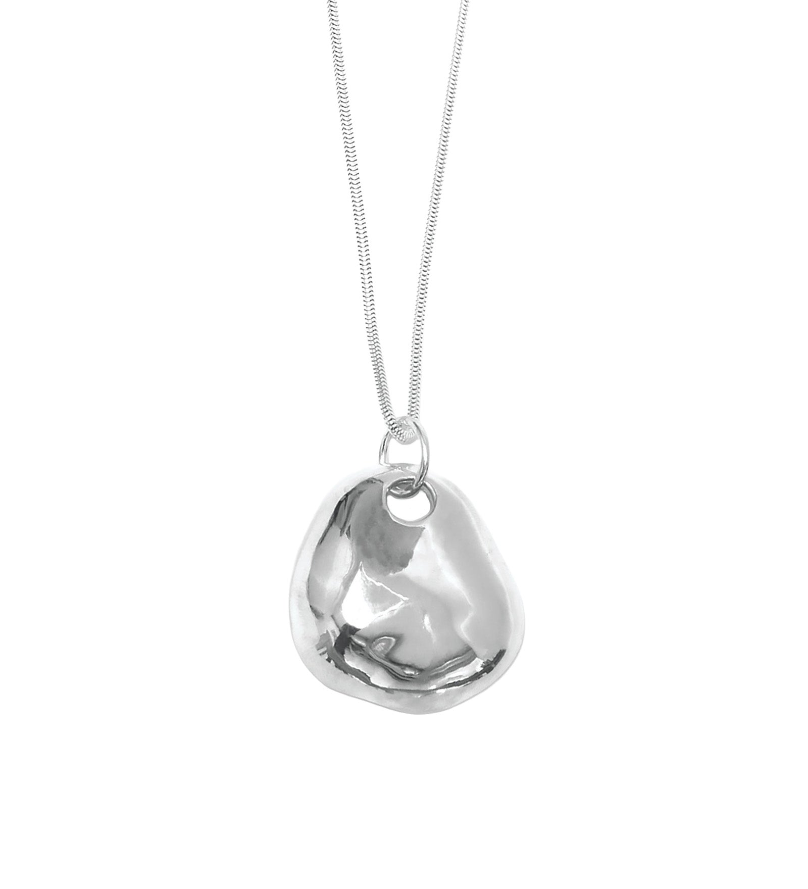 Wolf Circus-Micah Necklace-Necklaces-Sterling Silver-Blue Ruby Jewellery-Vancouver Canada