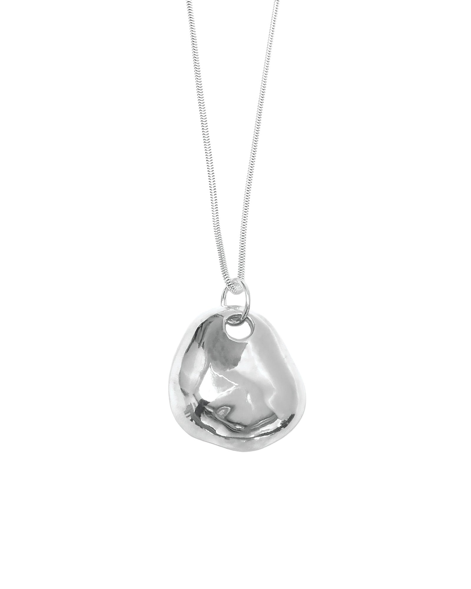 Wolf Circus-Micah Necklace-Necklaces-Sterling Silver-Blue Ruby Jewellery-Vancouver Canada
